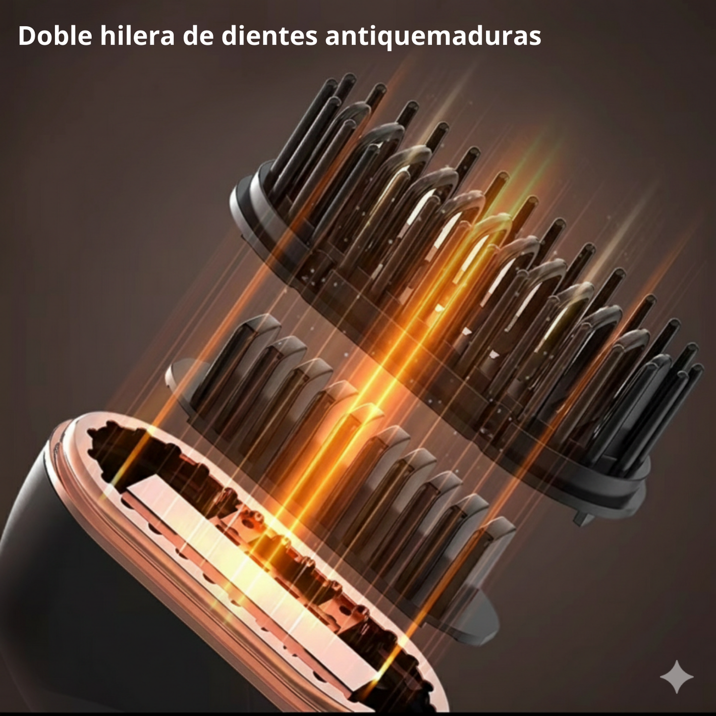 Electric Heating Hair Straightener Brush Portable Mini Hair Straightener 3 Temperature Hot Hair Comb Anti-Scald for Men & Women